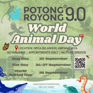 Potong Royong 9.0 World Animal Day
