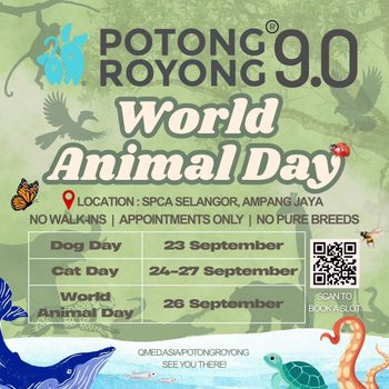 Potong Royong 9.0 World Animal Day
